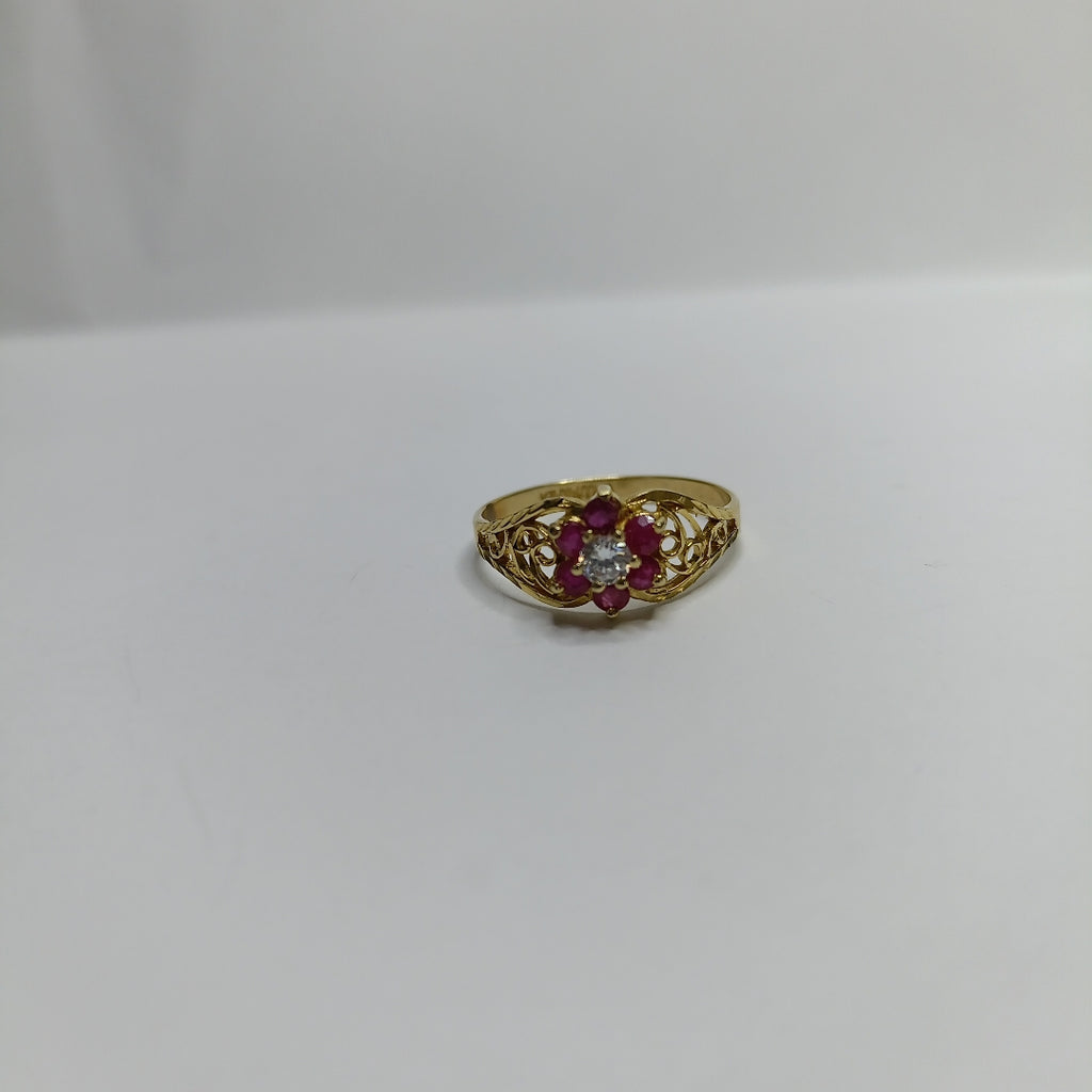 ANILLO ORO 14 K 1,90 GRMS (SEMINUEVO)