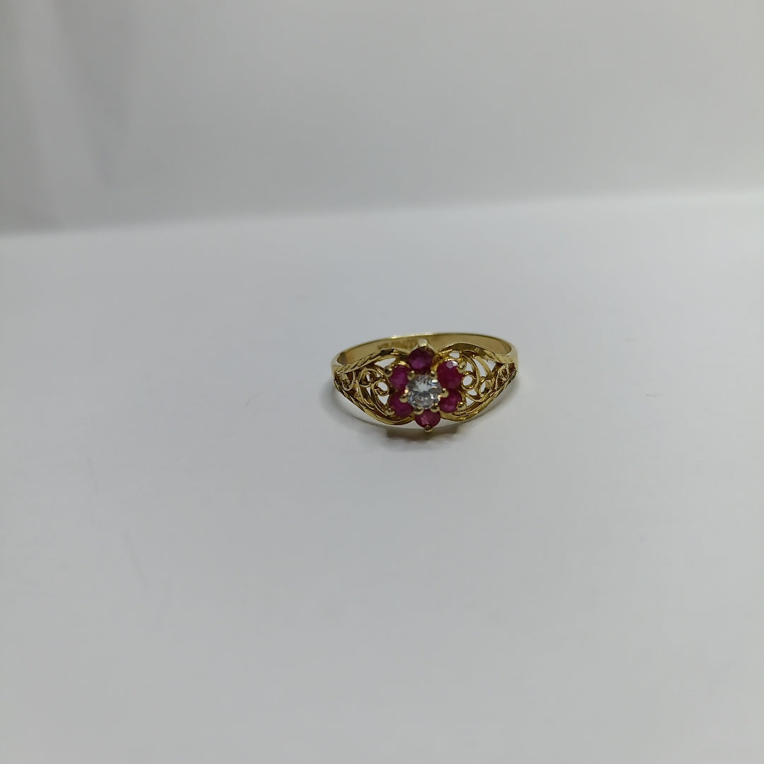 ANILLO ORO 14 K 1,90 GRMS (SEMINUEVO)