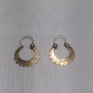 ARETES PAR ORO 10 K 2.4 GRMS (SEMINUEVO)