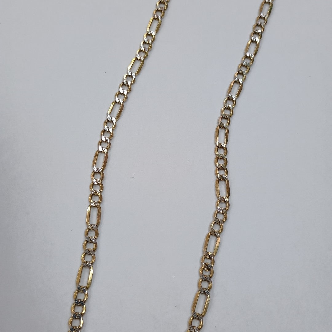CADENA ORO, RODIADO 10 K 6.8 GRMS (SEMINUEVO)