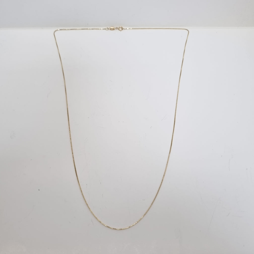 CADENA VENECIANO 14K 55 CM 1.7 GR (NUEVO)