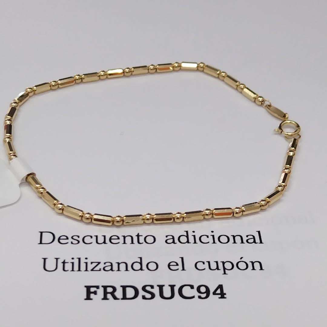 PULSERAS DAMA ORO 14K 2.8 (NUEVO)