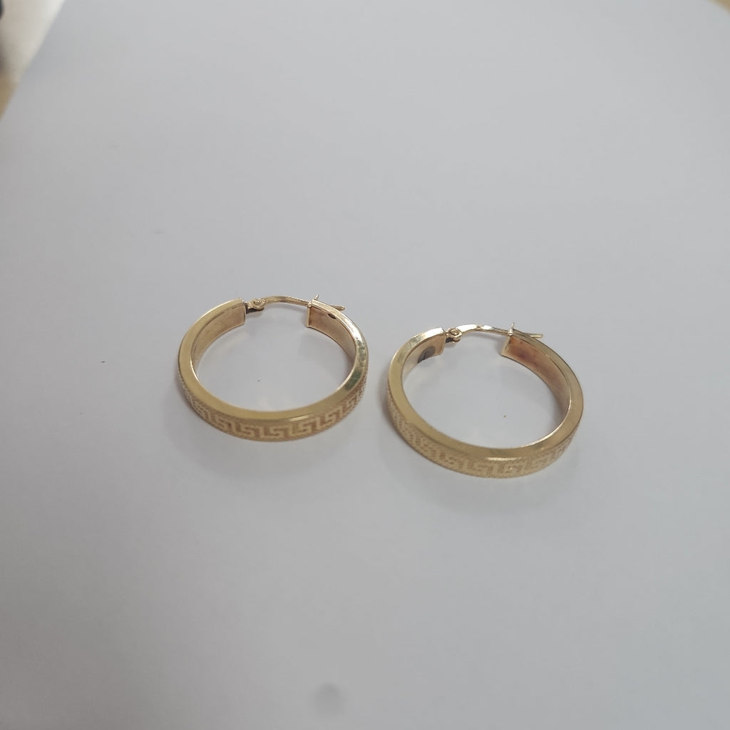 ARRACADAS PAR ORO 14 K 2,70 GRMS (SEMINUEVO)