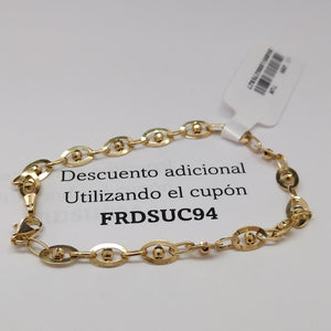 PULSERAS DAMA ORO 14K 3.8 (NUEVO)