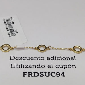 PULSERAS DAMA ORO 10K 1.1 (NUEVO)