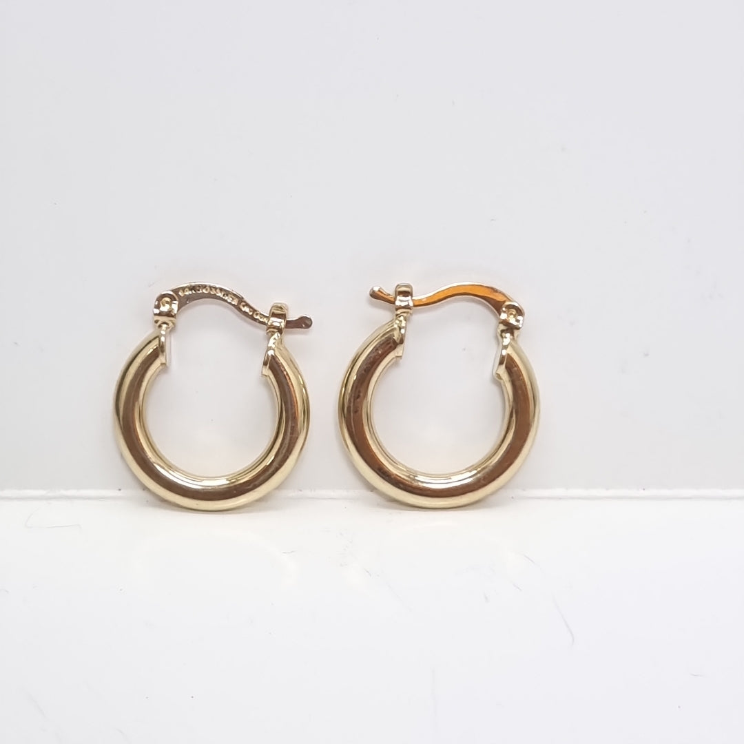 ARETES ARRACADAS 14K 1.6 GR (NUEVO)