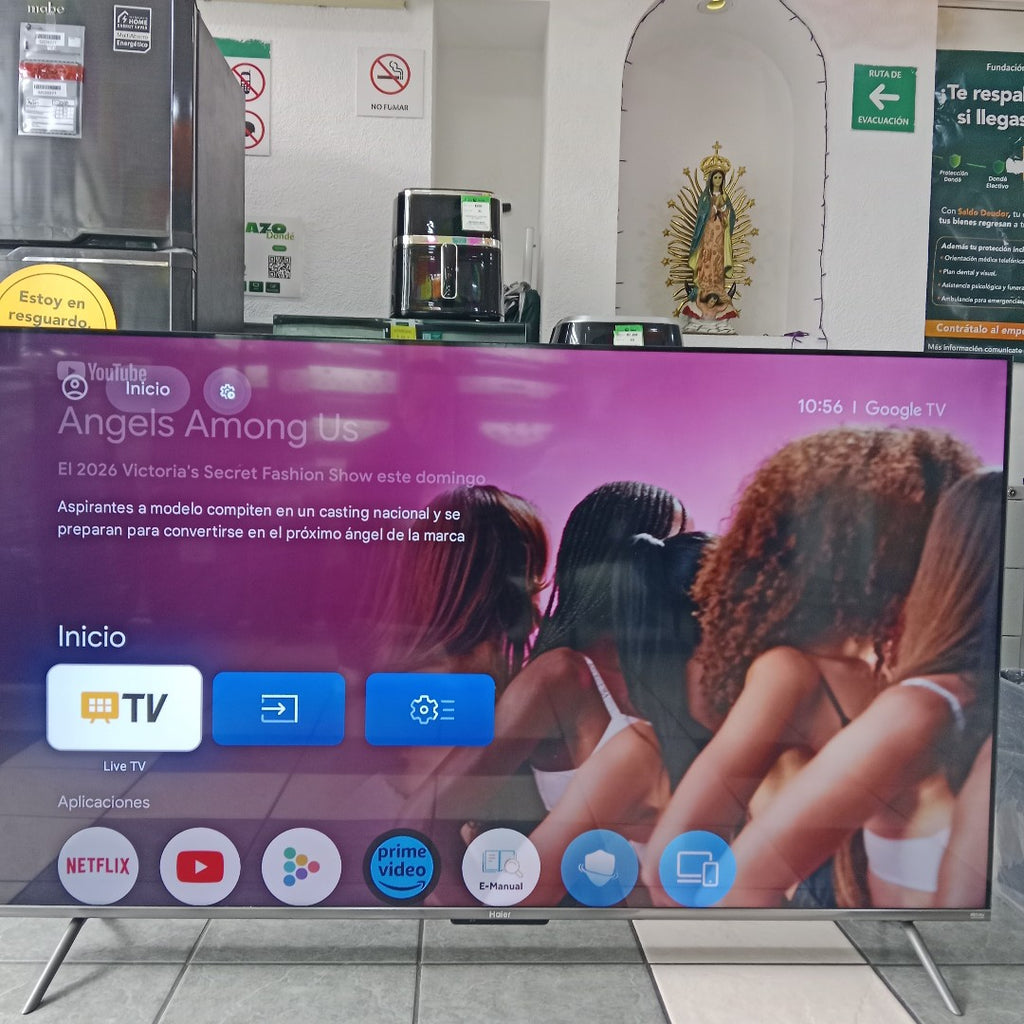 PANTALLA HAIER H65P752UX (2023) 65" QLED 4K (SEMINUEVO)