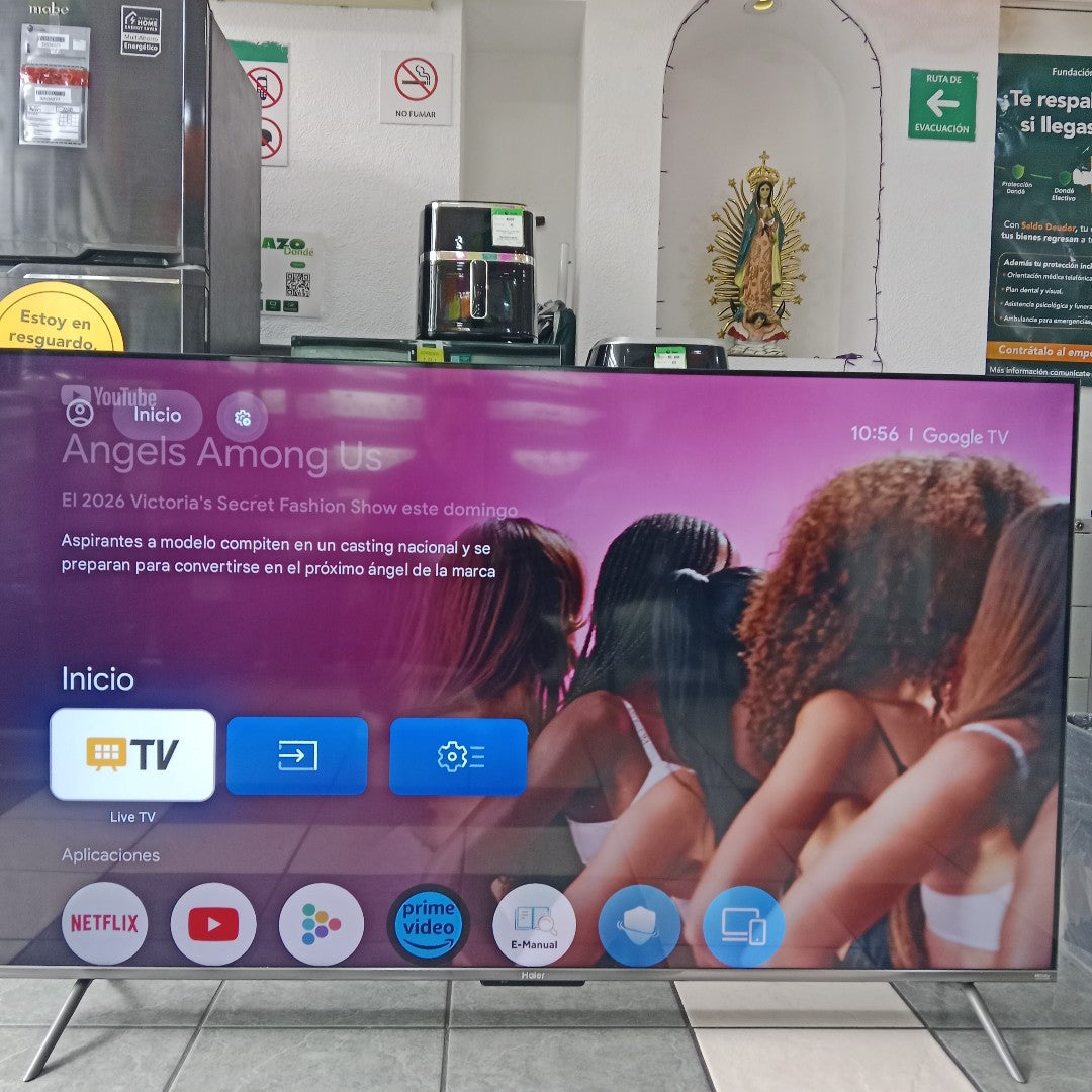 PANTALLA HAIER H65P752UX (2023) 65" QLED 4K (SEMINUEVO)