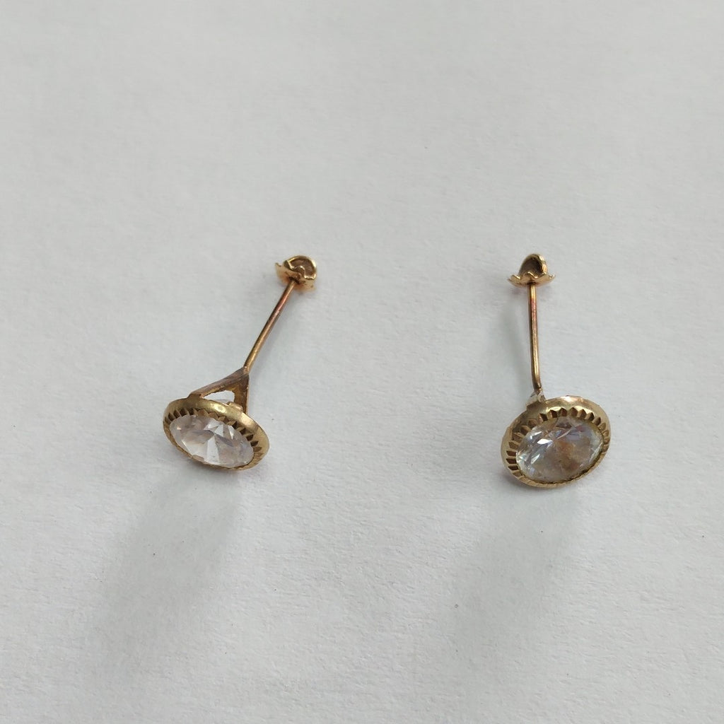 ARETES PAR ORO 10 K 0,90 GRMS (SEMINUEVO)