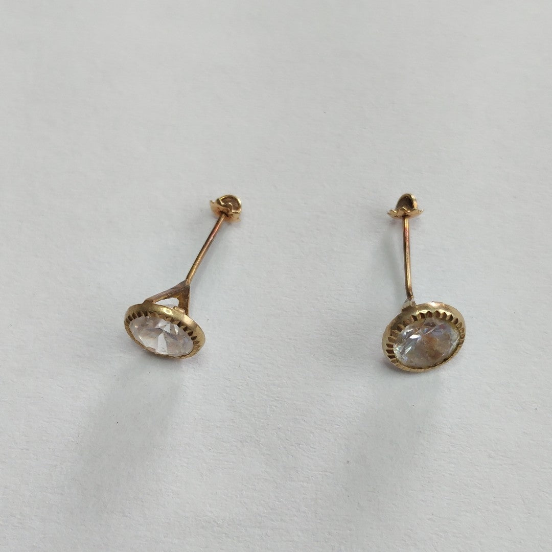 ARETES PAR ORO 10 K 0,90 GRMS (SEMINUEVO)