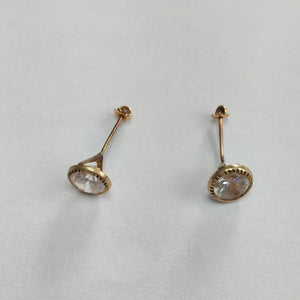 ARETES PAR ORO 10 K 0,90 GRMS (SEMINUEVO)