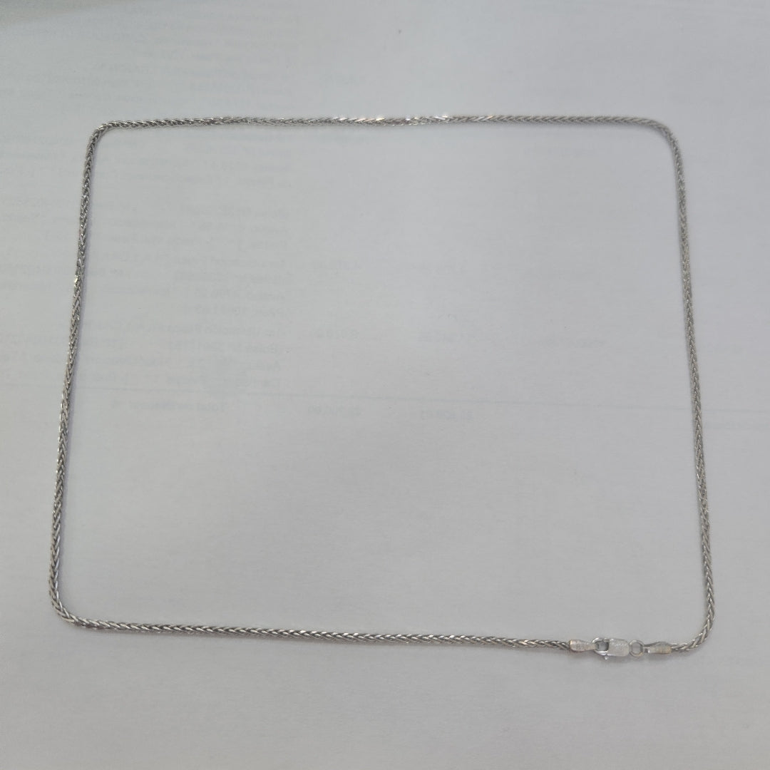 CADENA ORO BLANCO 18 K 6.3 GRMS (SEMINUEVO)