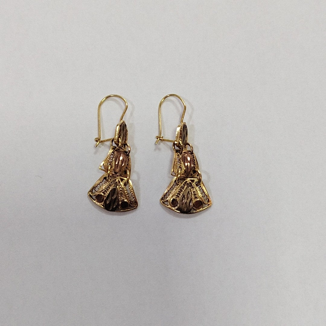 ARETES PAR ORO 10 K 2,70 GRMS (SEMINUEVO)