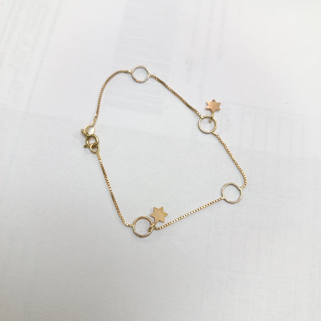 PULSERA ORO 14 K 1.8 GRMS (SEMINUEVO)