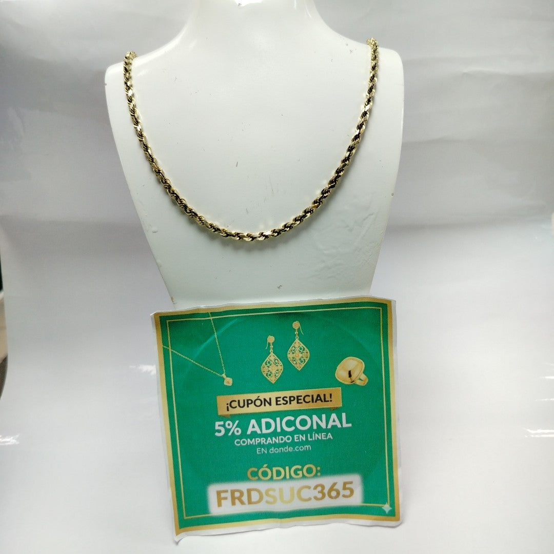 CADENA ORO 14 K 46.9 GRMS (SEMINUEVO)
