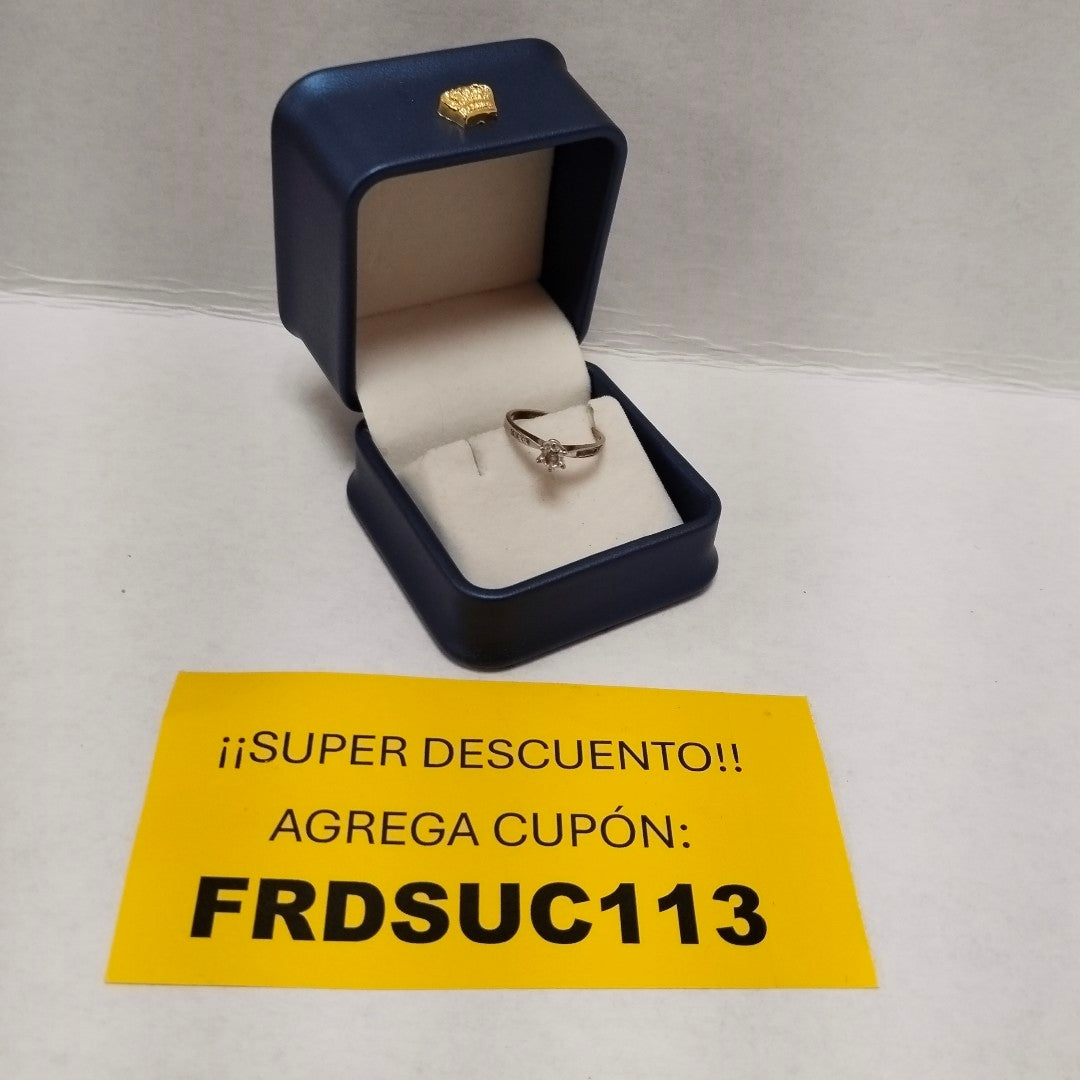 ANILLITO ORO BLANCO 14 K 1,70 GRMS (SEMINUEVO)