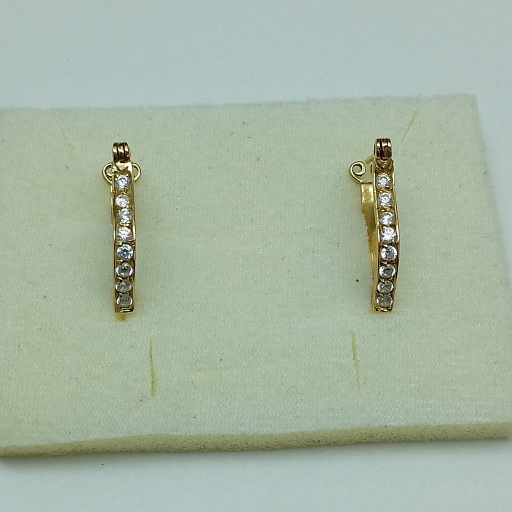 ARETES PAR ORO 14 K 5.3 GRMS (SEMINUEVO)
