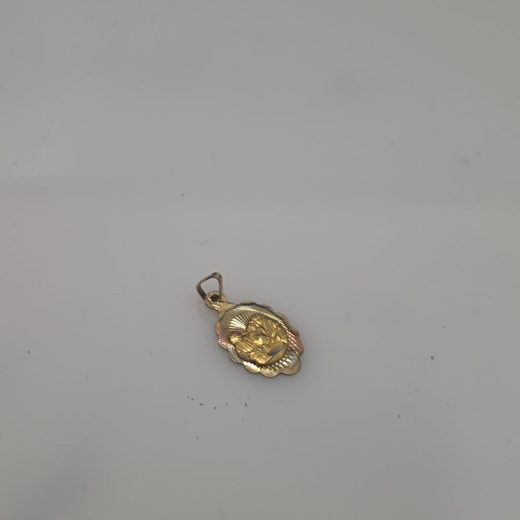 DIJE ORO, ORO COMBINADO 10 K 0.9 GRMS (SEMINUEVO)