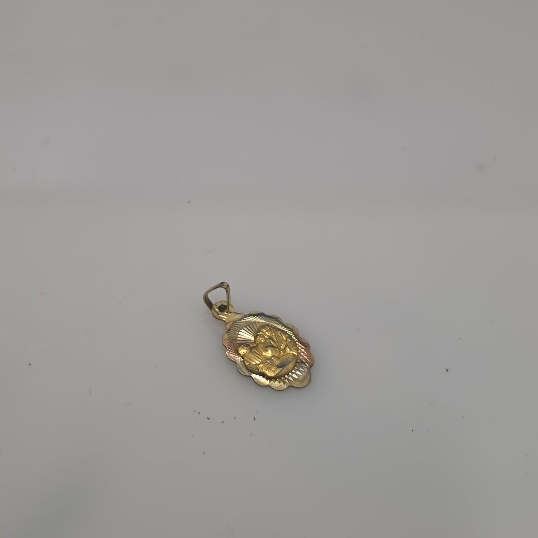 DIJE ORO, ORO COMBINADO 10 K 0.9 GRMS (SEMINUEVO)