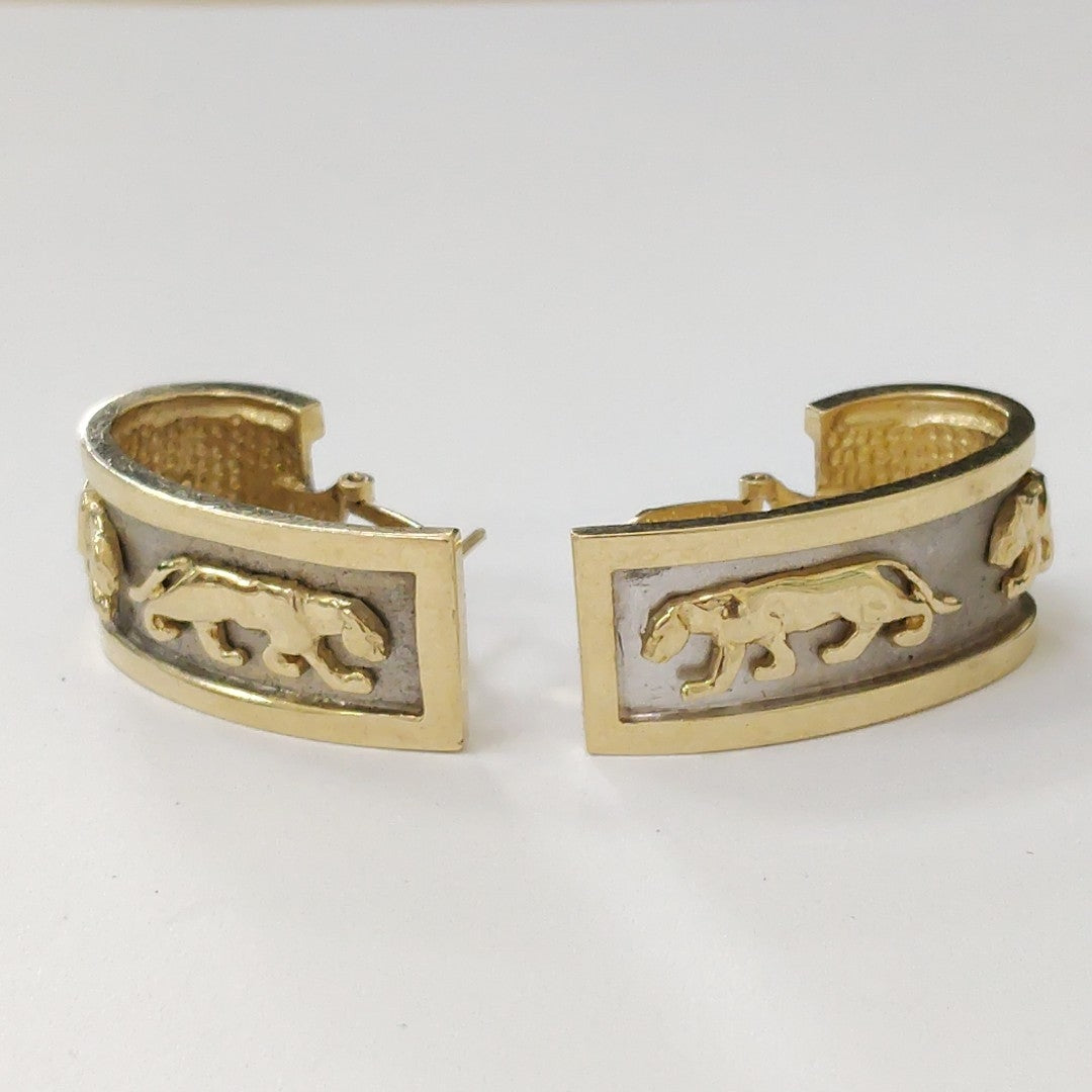 ARETES PAR ORO 14 K 17.8 GRMS (SEMINUEVO)