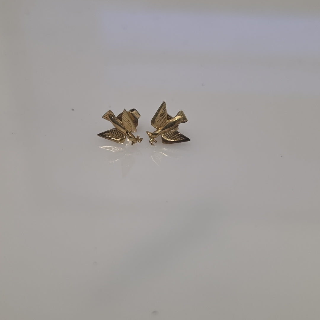 ARETES PAR ORO 10 K 0.9 GRMS (SEMINUEVO)