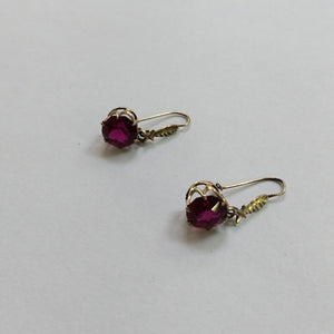 ARETES PAR ORO 8 K 2.3 GRMS (SEMINUEVO)