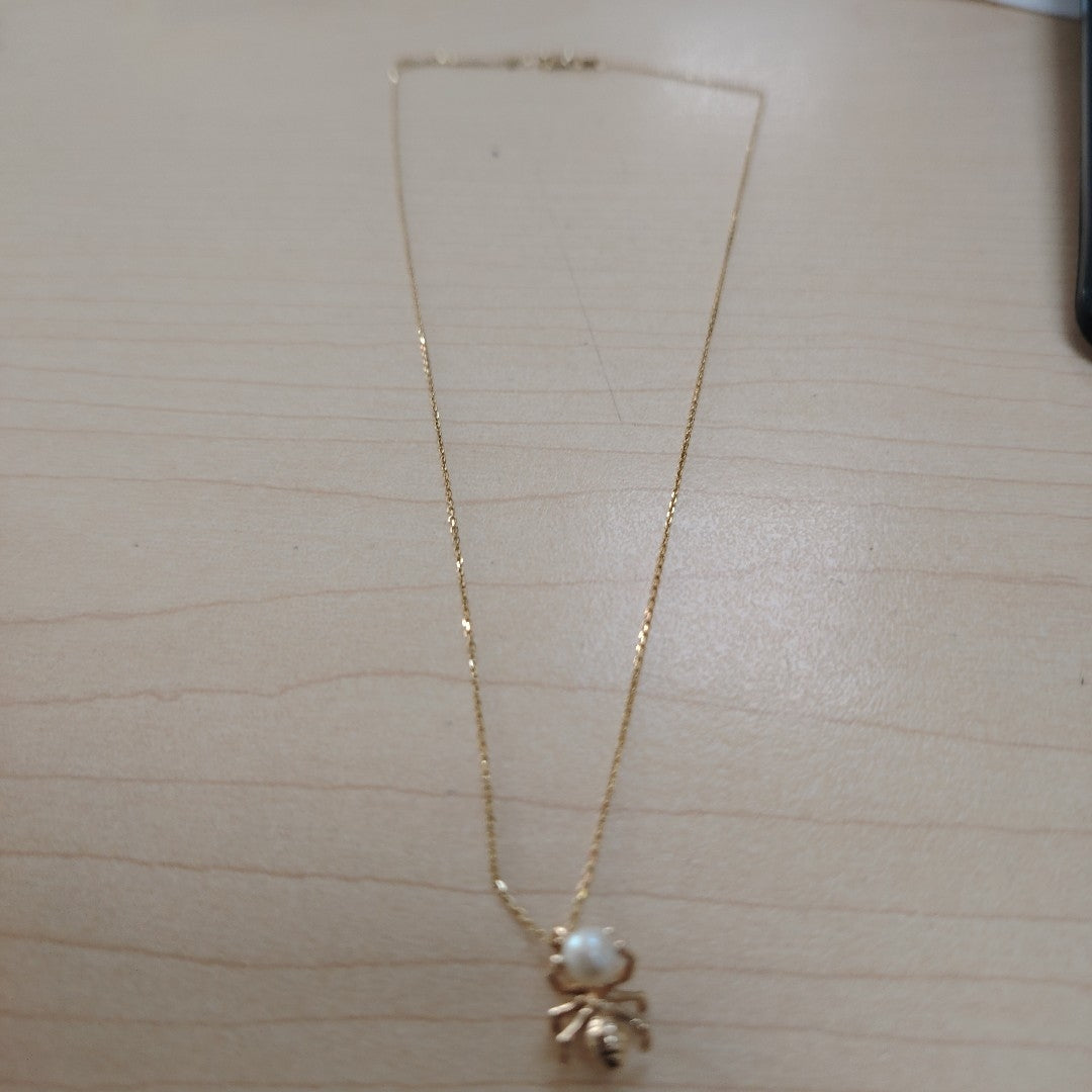 CADENA, DIJE ORO 14 K 2.1 GRMS (SEMINUEVO)