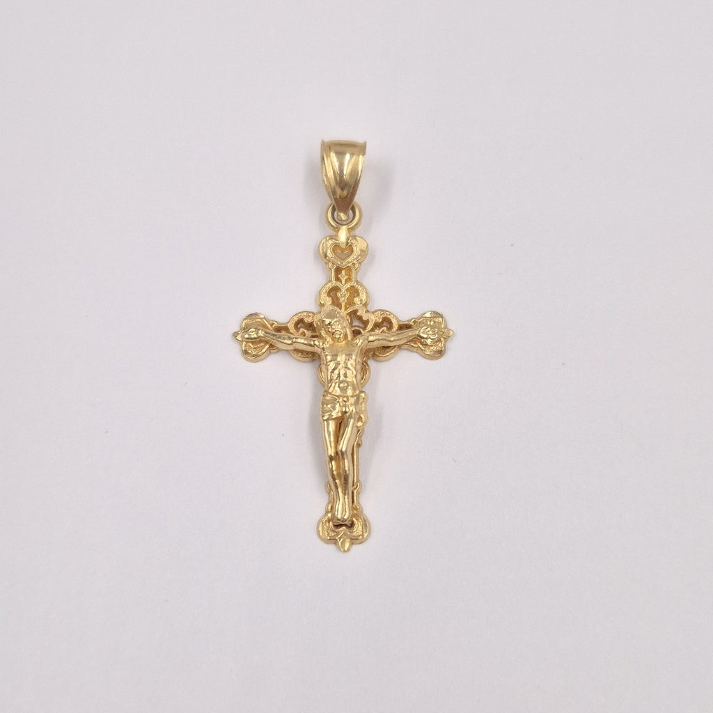 CRUCIFIJO ORO 14 K 2,20 GRMS (SEMINUEVO)