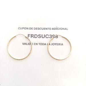 ARRACADAS PAR ORO 10 K 1.4 GRMS (SEMINUEVO)