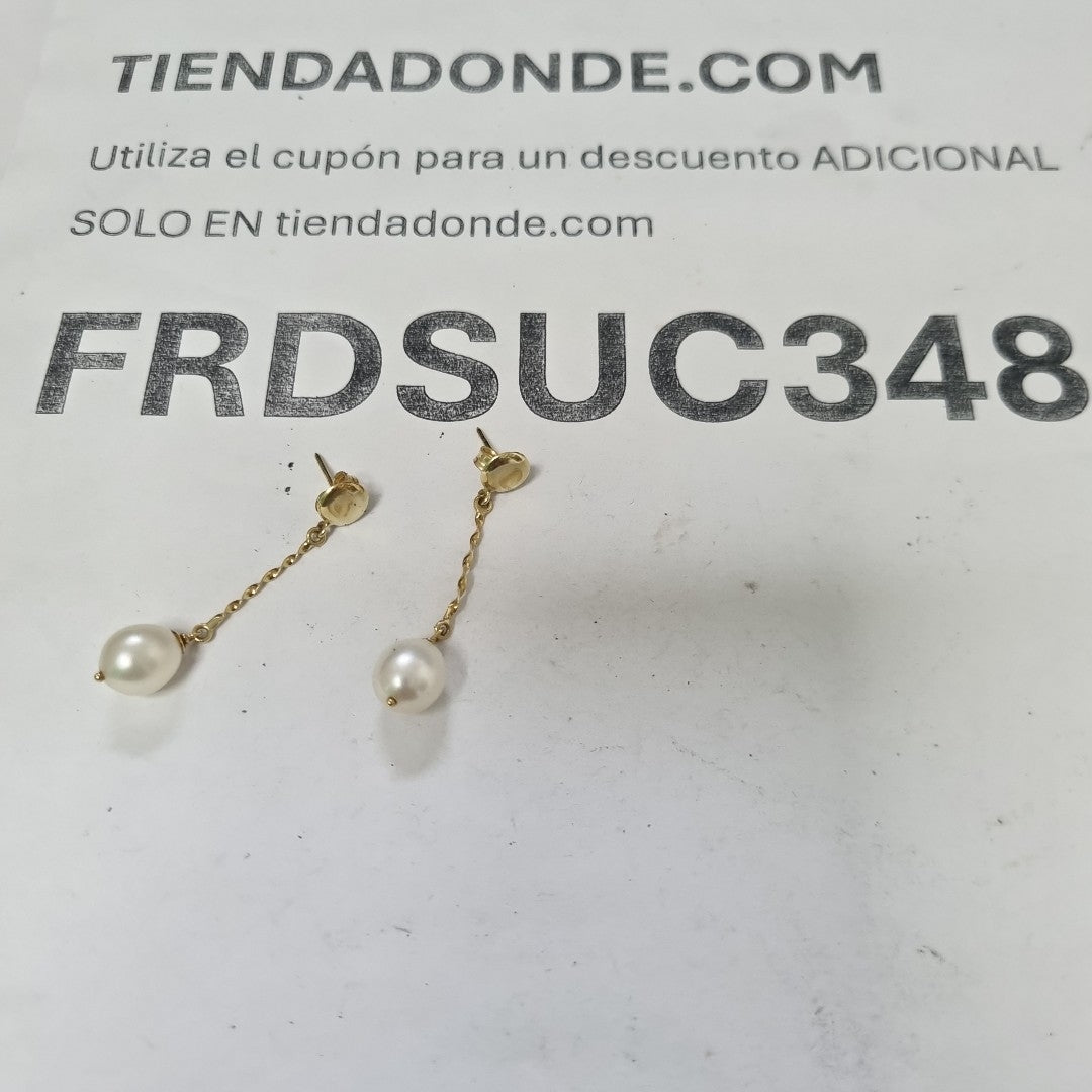 ARETES PAR ORO 14 K 2,70 GRMS (SEMINUEVO)