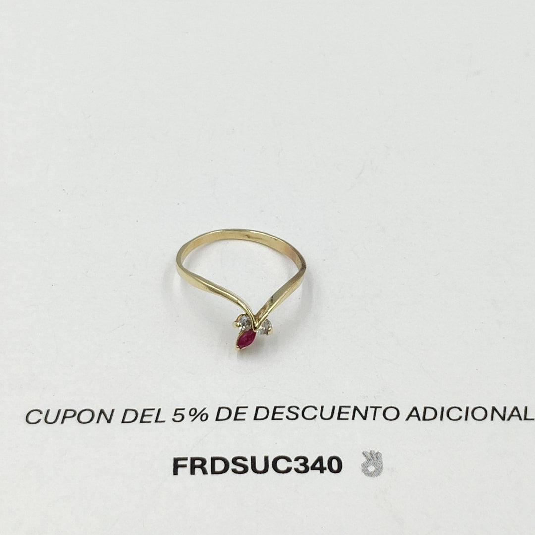 ANILLITO ORO 10 K 1,60 GRMS (SEMINUEVO)