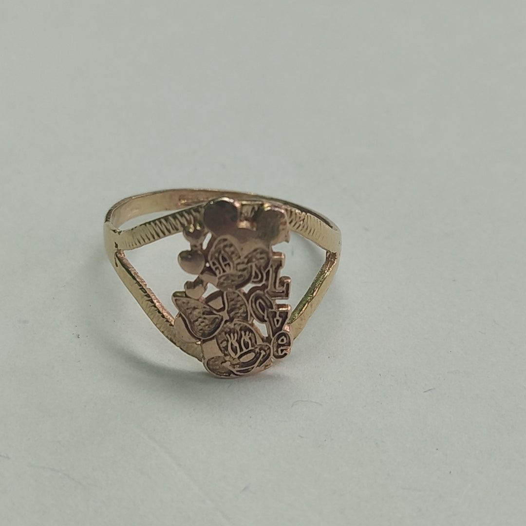 ANILLITO ORO 14 K 1,00 GRMS (SEMINUEVO)