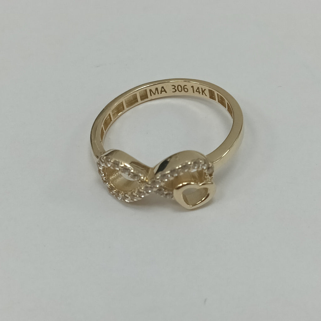 ANILLOS DAMA ORO 14K 2 (NUEVO)