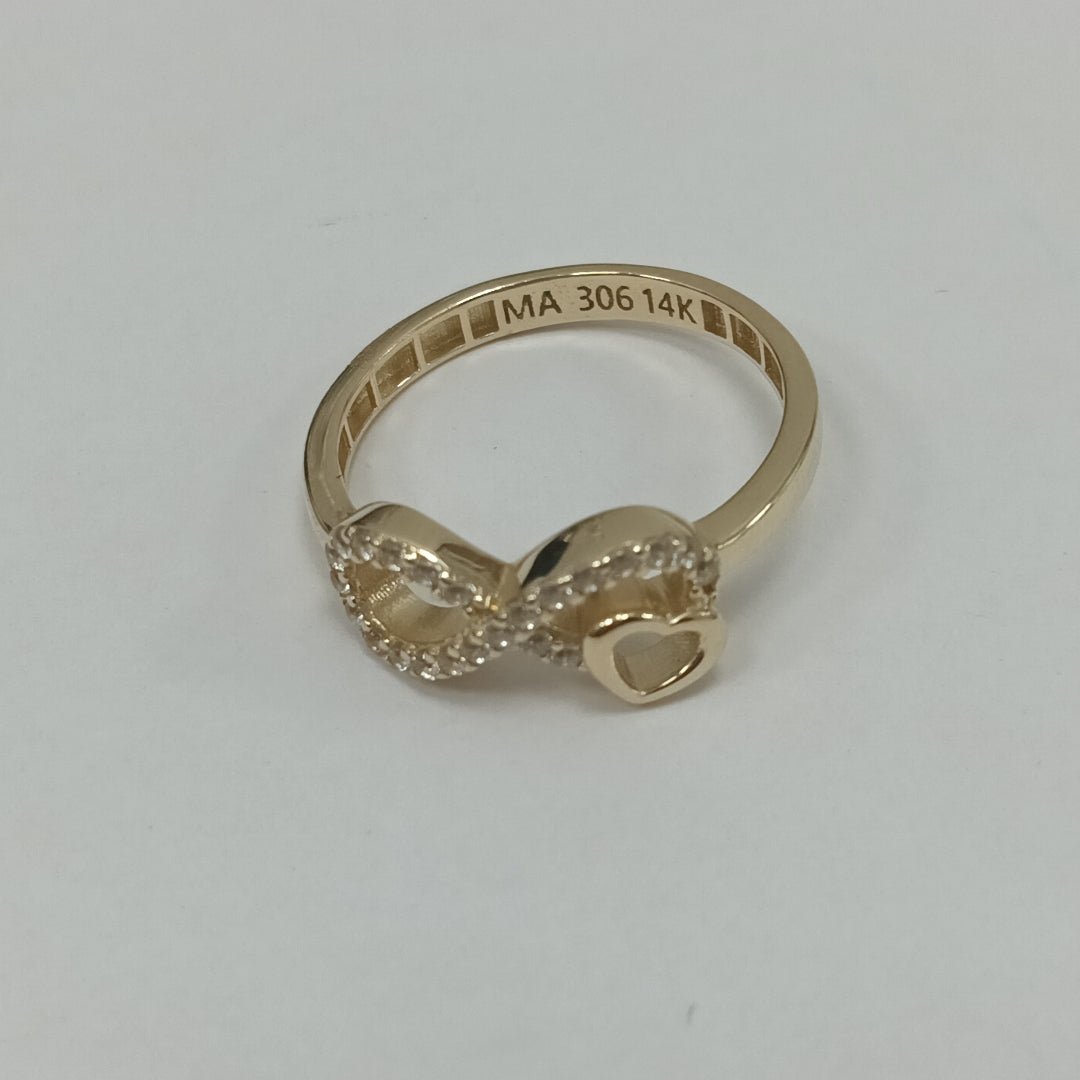 ANILLOS DAMA ORO 14K 2 (NUEVO)