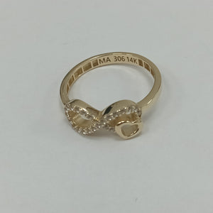 ANILLOS DAMA ORO 14K 2 (NUEVO)