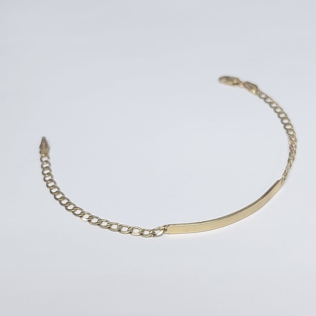 ESCLAVA ORO 14 K 3,00 GRMS (SEMINUEVO)