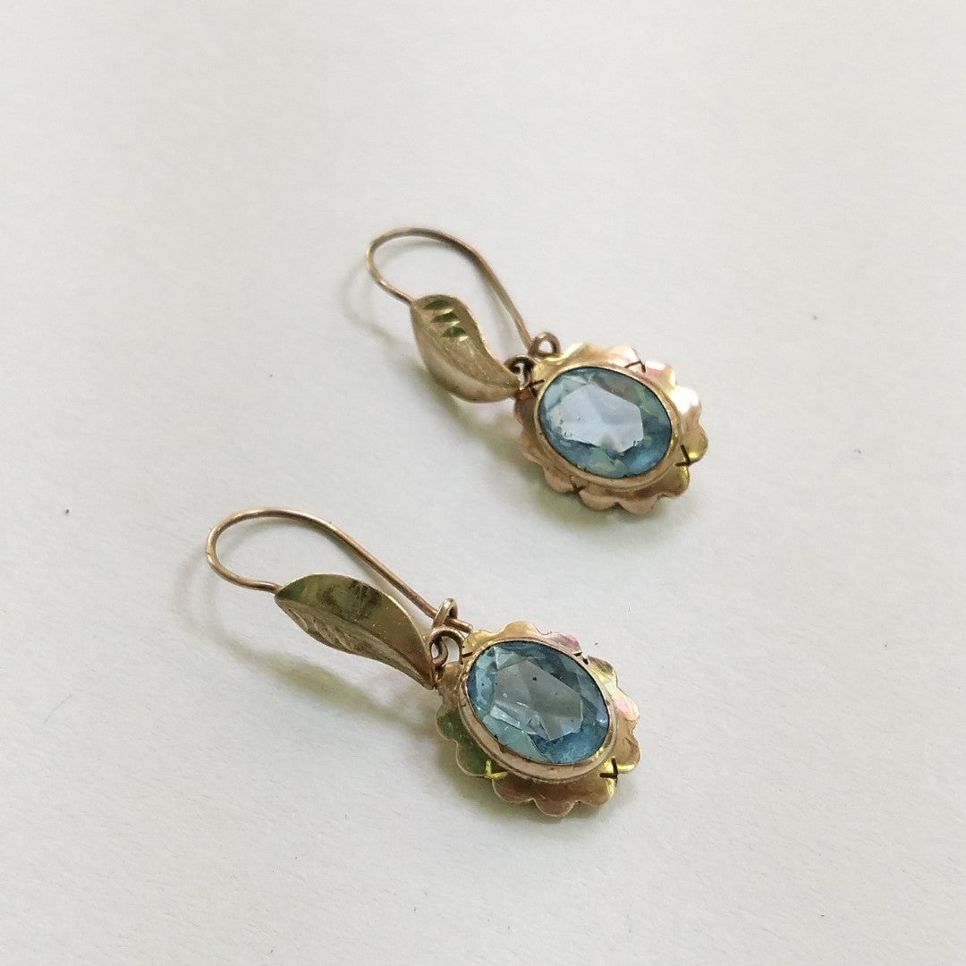 ARETES PAR ORO 8 K 1.3 GRMS (SEMINUEVO)