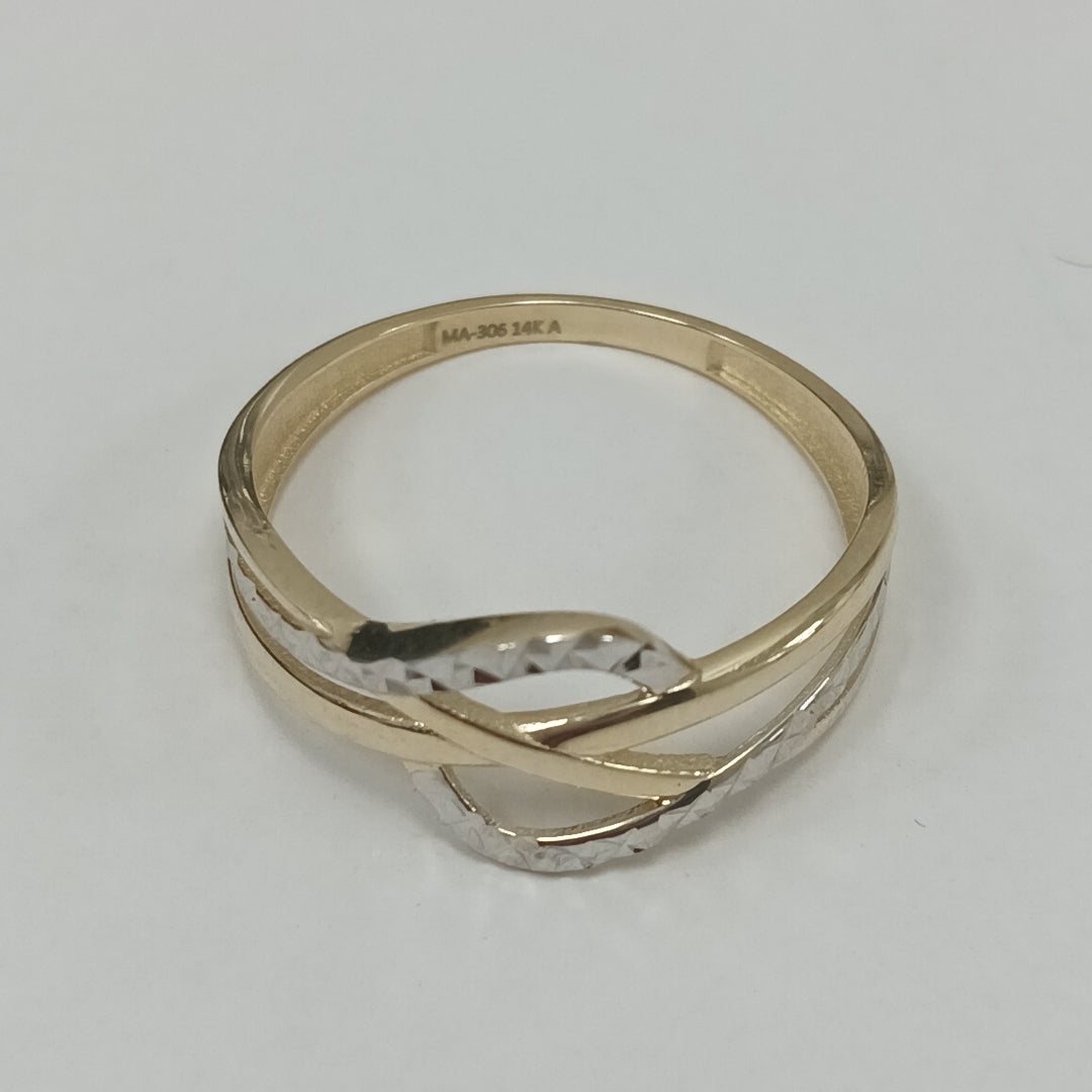 ANILLOS DAMA ORO 14K 1.6 (NUEVO)