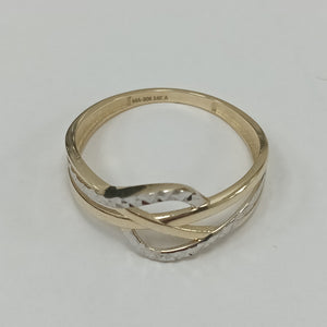 ANILLOS DAMA ORO 14K 1.6 (NUEVO)