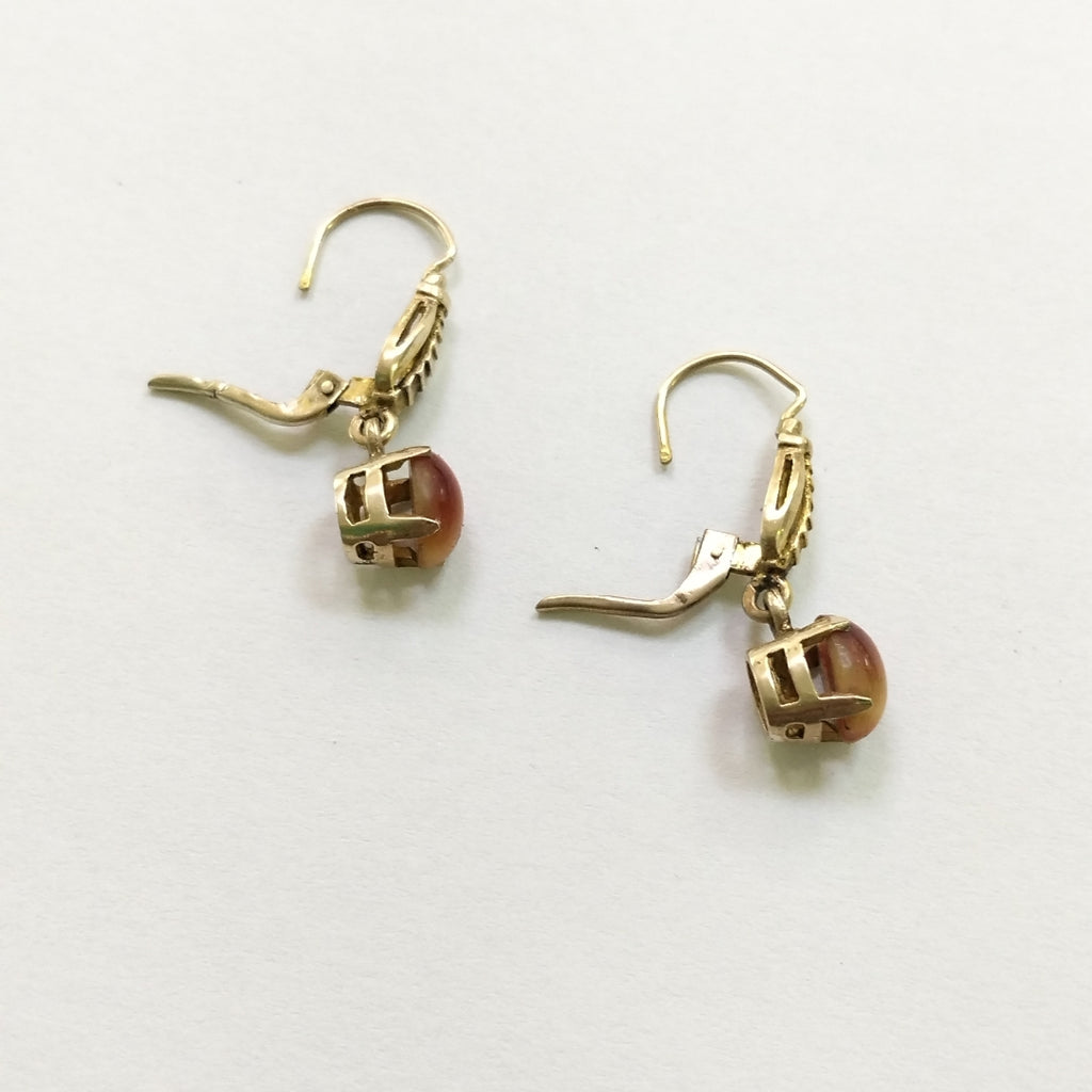 ARETES PAR ORO 8 K 2.8 GRMS (SEMINUEVO)