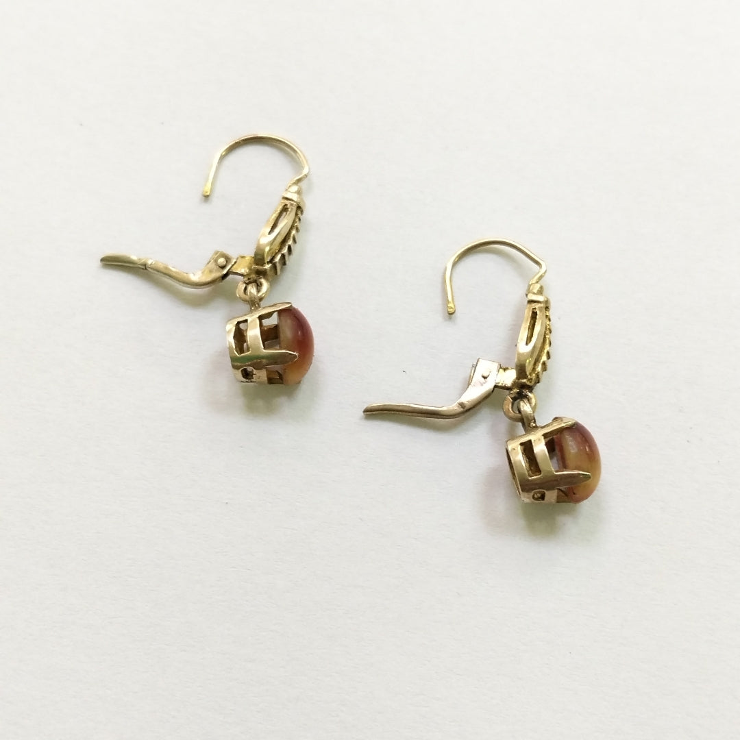 ARETES PAR ORO 8 K 2.8 GRMS (SEMINUEVO)