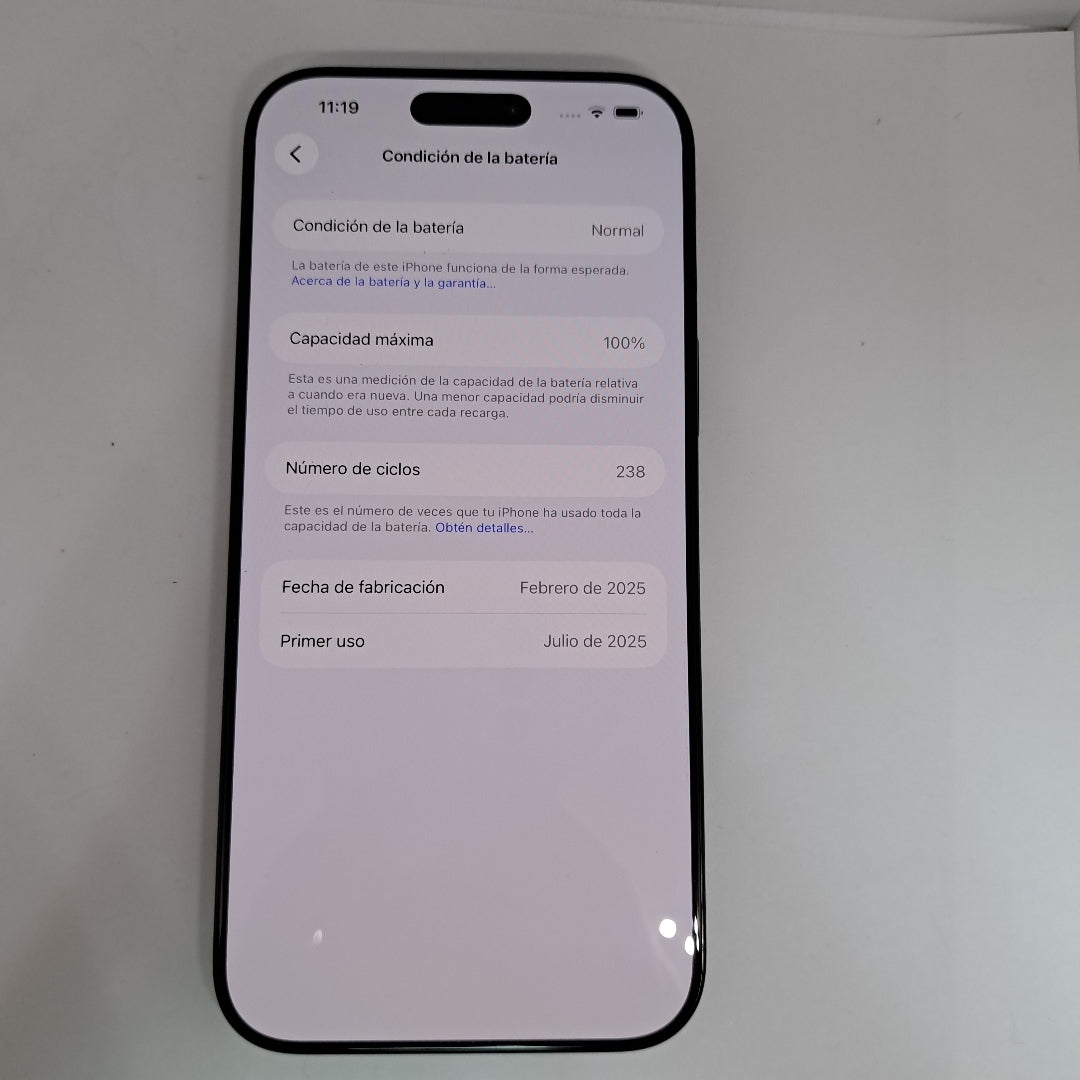 CELULAR APPLE IPHONE 16 PRO MAX A3295 (2024) 256 GB 8 GB RAM (SEMINUEVO)
