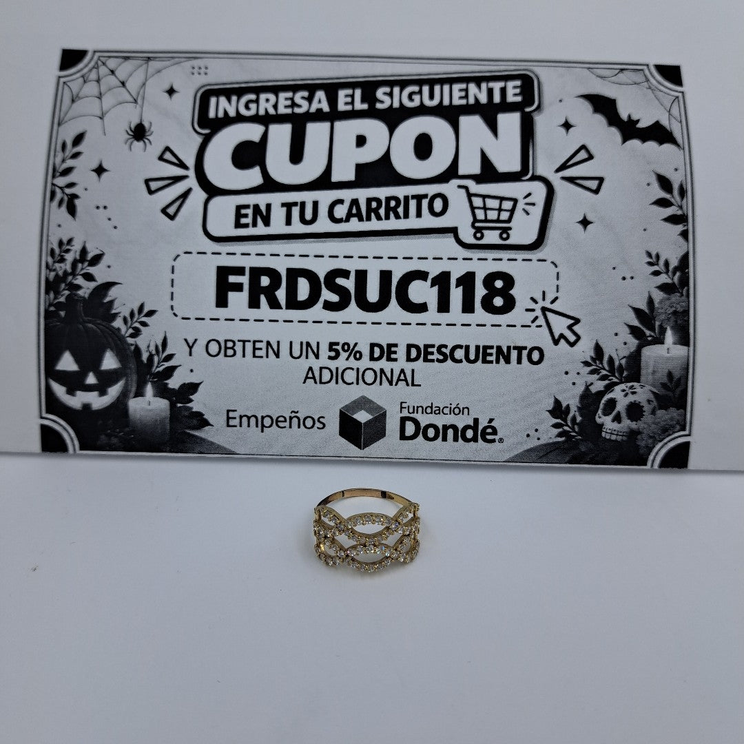 ANILLITO ORO 10 K 3.2 GRMS (SEMINUEVO)