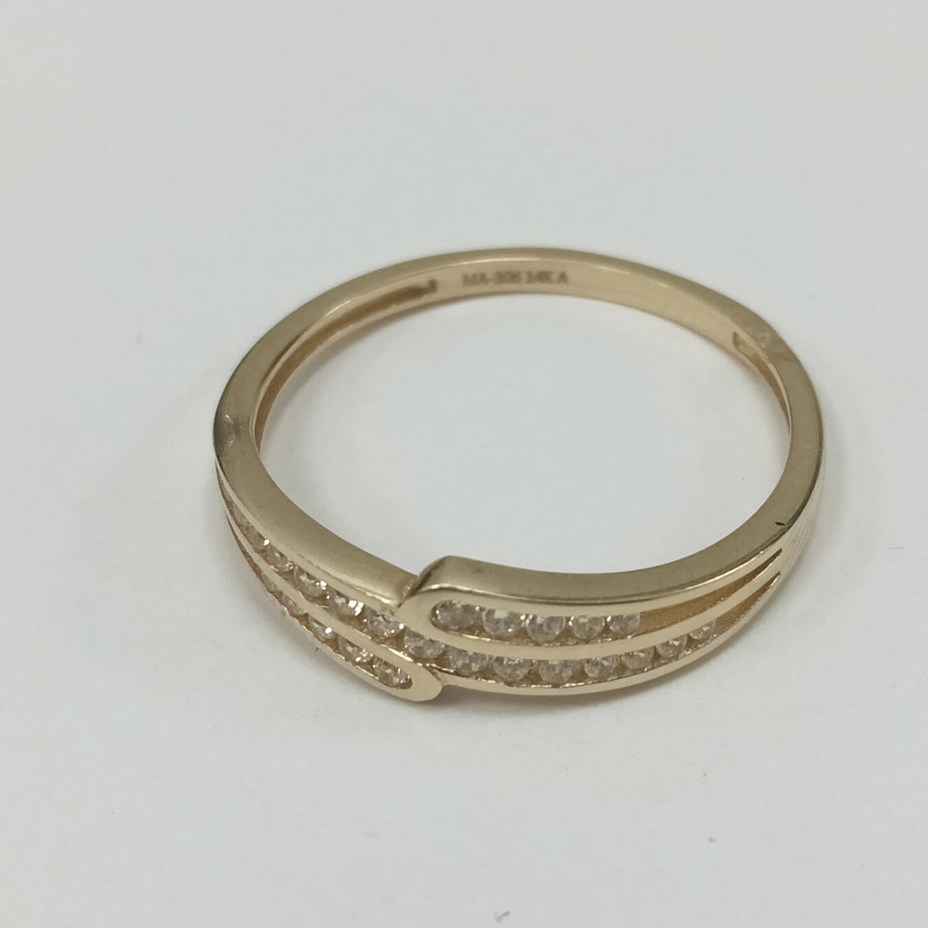ANILLOS DAMA ORO 14K 1.6 (NUEVO)