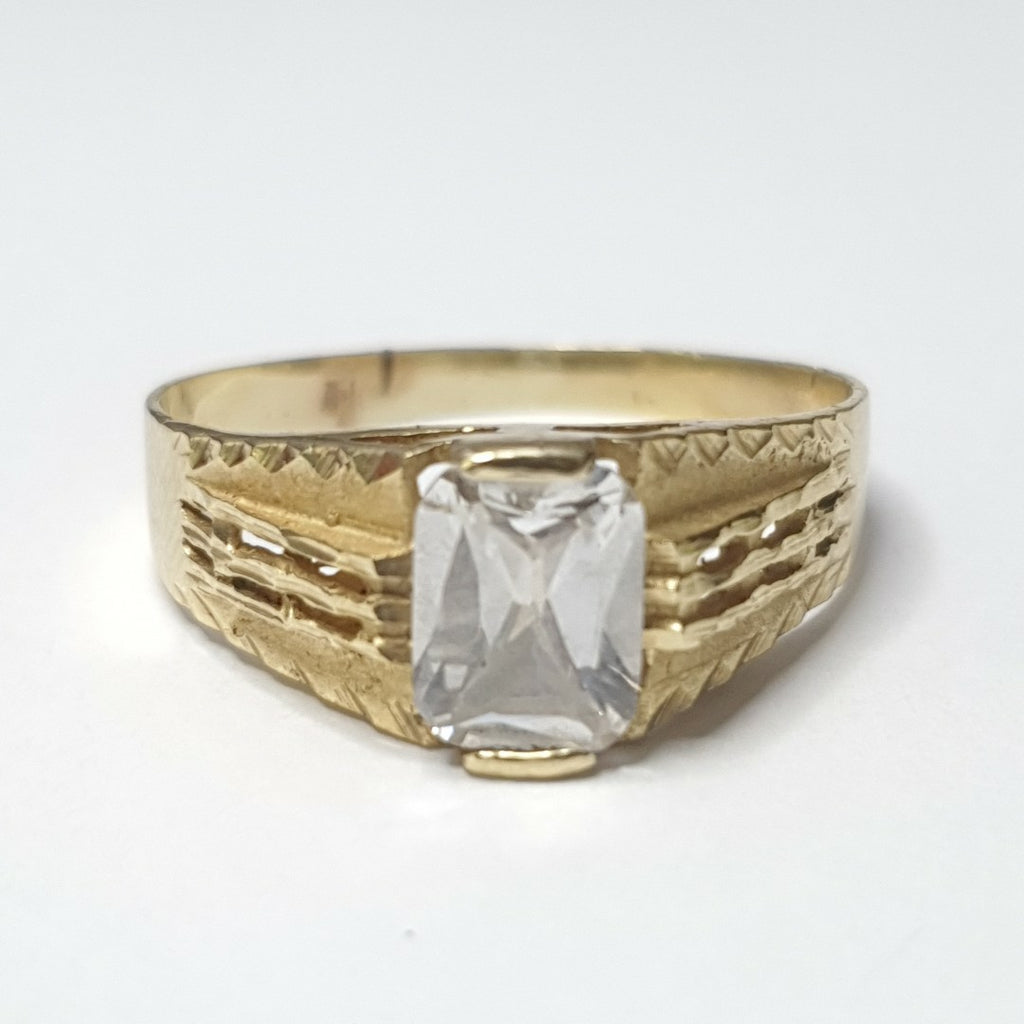 ANILLO ORO 10 K 3.1 GRMS (SEMINUEVO)