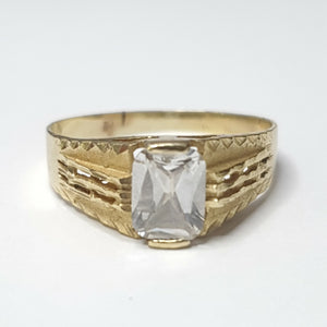 ANILLO ORO 10 K 3.1 GRMS (SEMINUEVO)