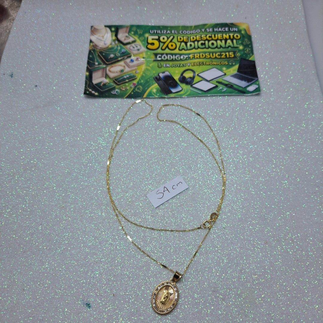 CADENA, DIJE ORO 10 K 2 GRMS (SEMINUEVO)