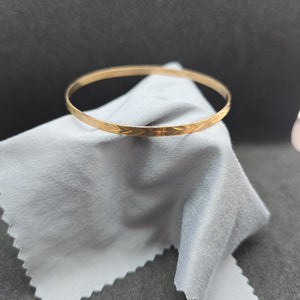 PULSERA RIGIDA ORO 14 K 7 GRMS (SEMINUEVO)