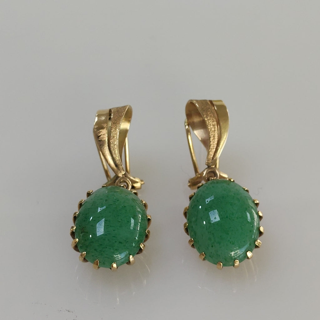 ARETES PAR ORO 14 K 7,70 GRMS (SEMINUEVO)