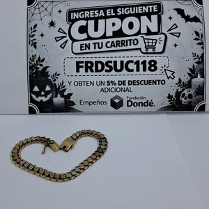 PULSERA ORO 10 K 12.6 GRMS (SEMINUEVO)